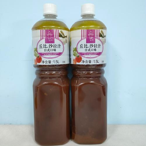丘比沙拉汁 日式口味1.5l 和风油醋汁凉拌色拉汁沙拉酱火锅蘸料