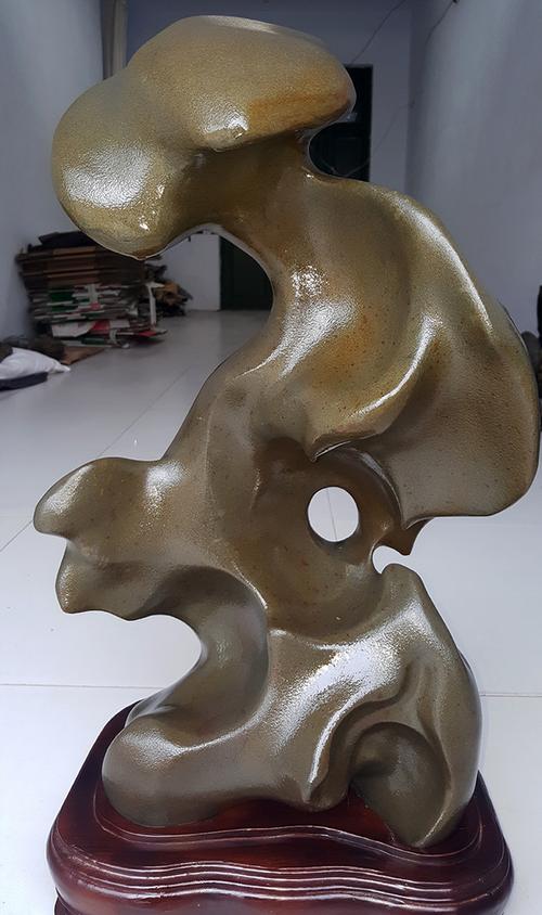 特价奇石摩尔石原石 石头 大化石 太湖石 彩陶石 卷纹