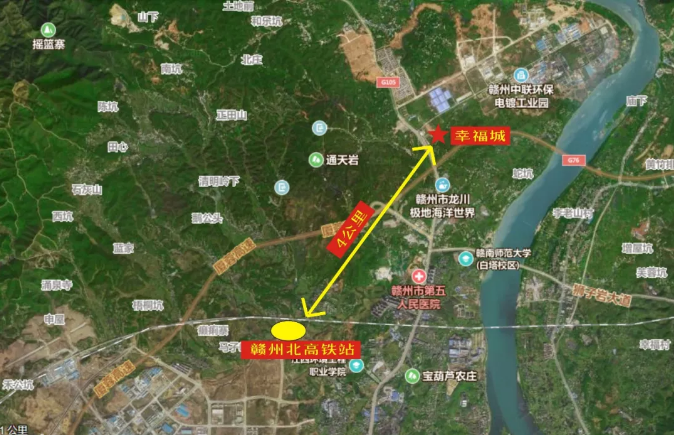 赣州【水西·幸福城】重磅!高铁赣州北站正式获批复设立