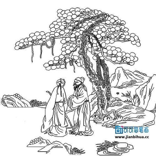 古人图片简笔画 (第2页)