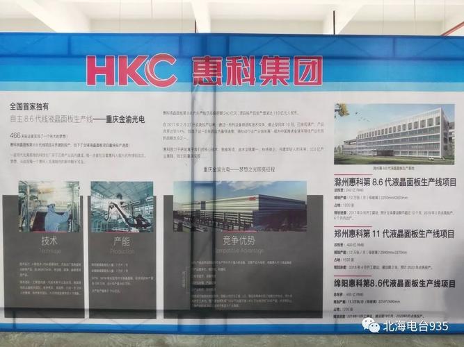 惠科开挂了2020年北海将成为全球最大的智能电视机生产基地
