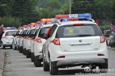 公安部警用装备 购入国产自主品牌 吉利