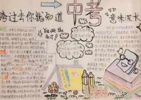 生地中考手抄报