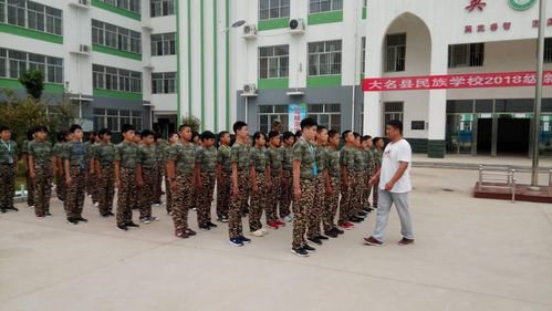 大名县民族学校2018级军训动感日志(一)