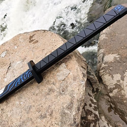 刺客五六七魔刀千刃大号1米 pu刀剑cos道具儿童玩具动漫模型周边剪刀