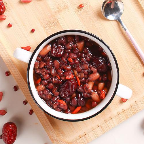 五红汤材料女性补气血五红粥