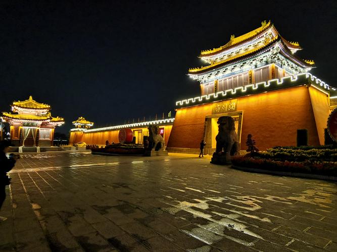 河南开封市夜景
