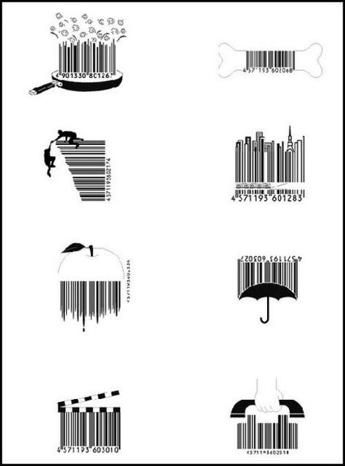 创意条形码设计一组