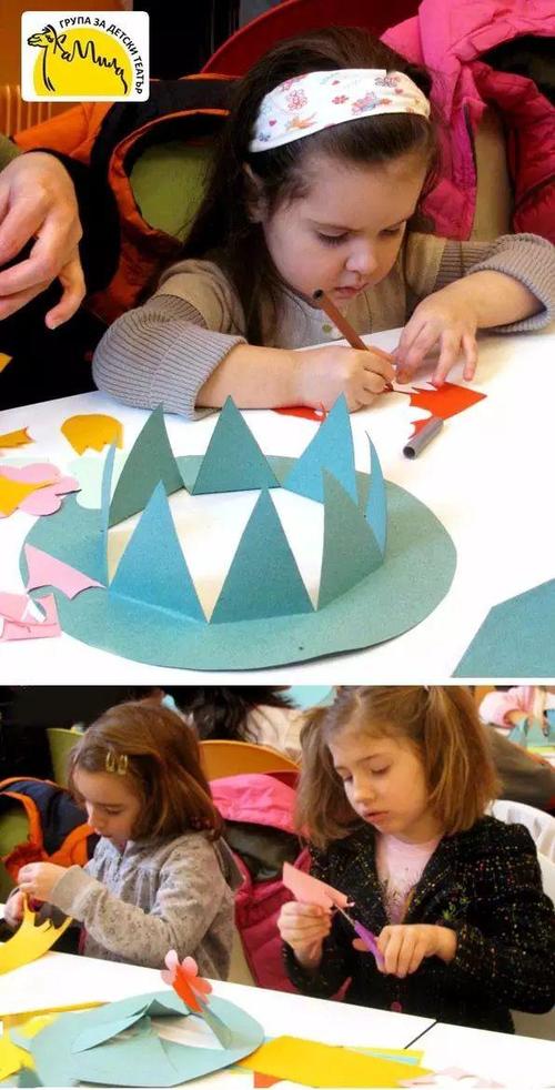 手工帽子两款手工帽子让你儿童节那天成为焦点十足的公主和王子