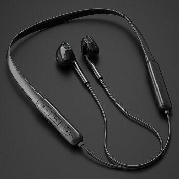 高音质挂脖无线蓝牙耳机双耳半入耳式运动型跑步防水防汗超长待机适用