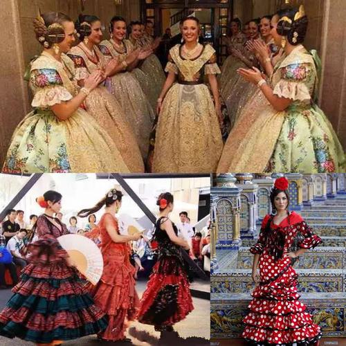 了解西班牙的民族服装