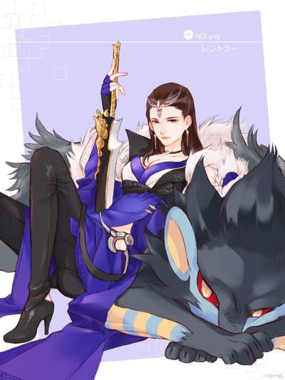 剑网三 刀娘. by叶喵.侵删