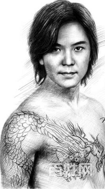 有一种青春叫古惑仔有一种纹身叫过肩龙一道来前洲纹身