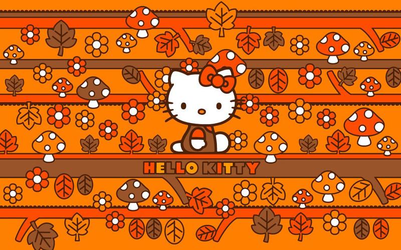 电脑壁纸 动漫卡通 卡通明星 可爱hello kitty