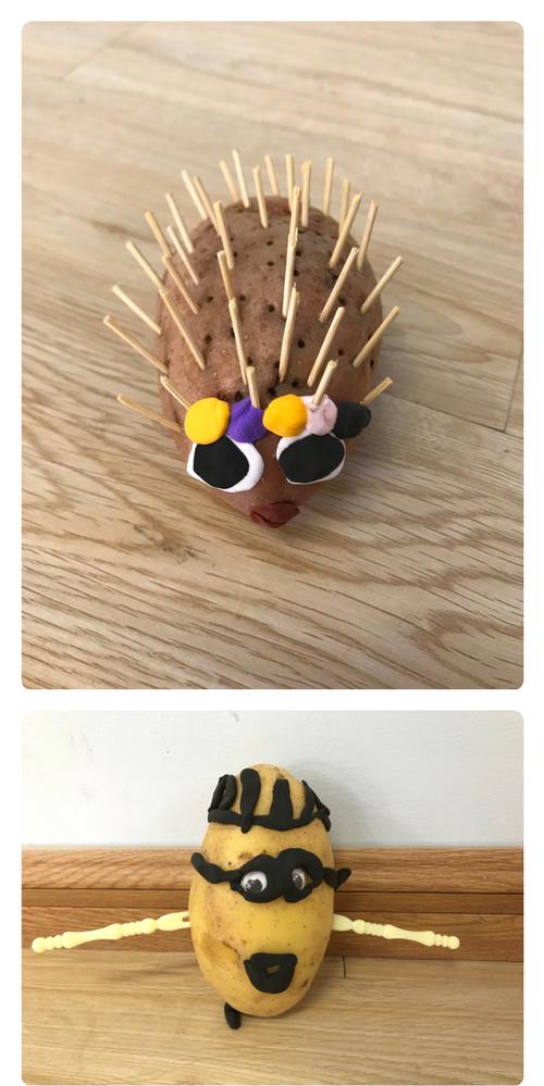 大二班班级活动——土豆变变变