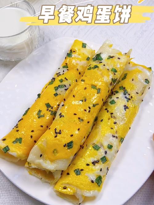 香香软软早餐鸡蛋饼|营养好吃|宝宝辅食_早餐_鸡蛋饼