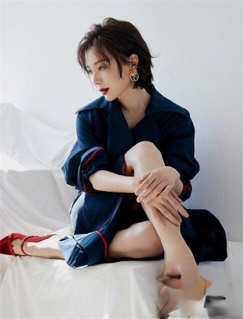 陈数短发造型 又飒又美气场十足