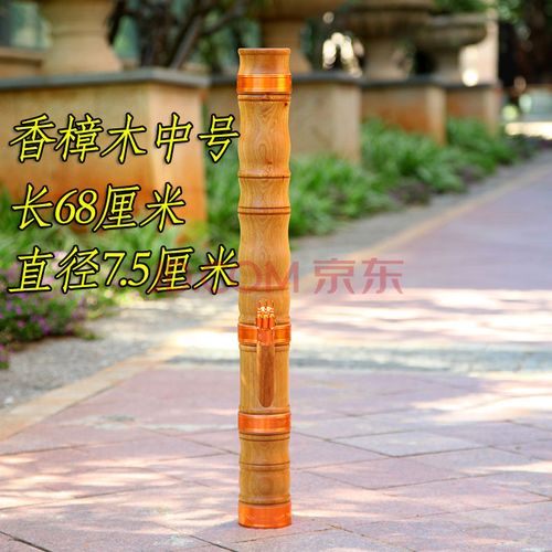 云南十八怪竹子水烟筒雕刻金竹破竹大号实木红花梨香樟木水烟筒 香樟