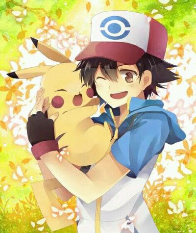 宠物小精灵bw 小智 皮卡丘