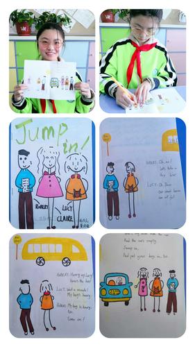 六年级英语绘本优秀作品展示