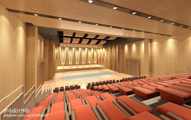 100万元文化艺术750平米装修案例_效果图 - 音乐厅