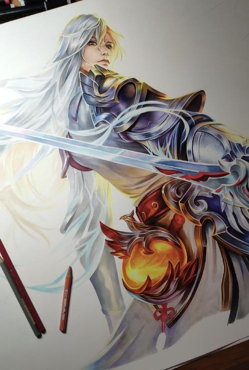 李白—凤求凰|纯艺术|绘画|z22568233 - 原创作品