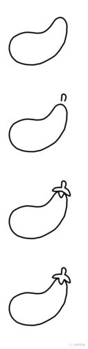 简笔画 | 你家宝宝爱吃这些蔬菜吗