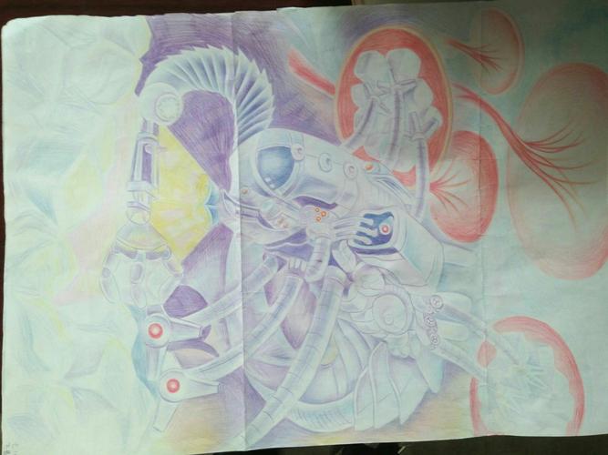 神奇的想象力——初一科幻画评选