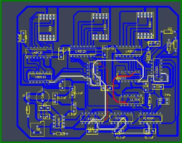 数字电路课程设计电子钟设计报告
