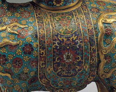 乾隆掐丝珐琅牺尊