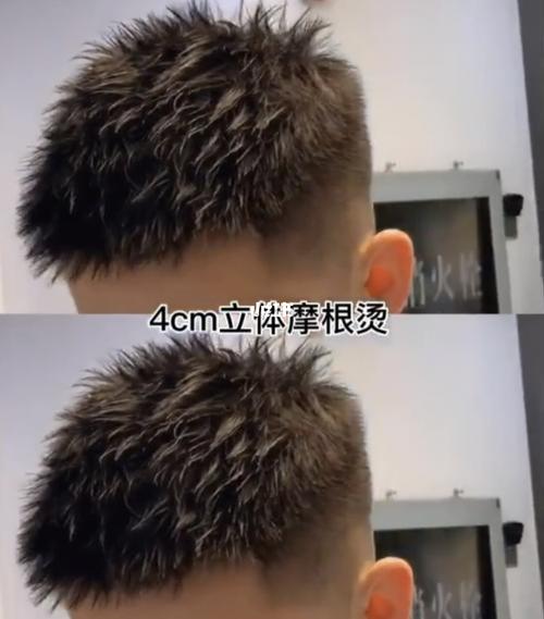 男生发型推荐 4cm立体摩根烫男生短发 男生_摩根烫_发型_短发_上海