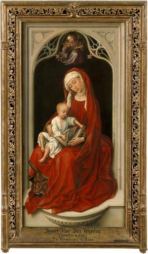 罗吉尔·凡·德·韦登《圣母子(杜兰圣母)》(durán-madonna,西班牙