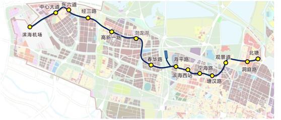 天津地铁新线路13号线公布6条线延长看看路过你家门口吗