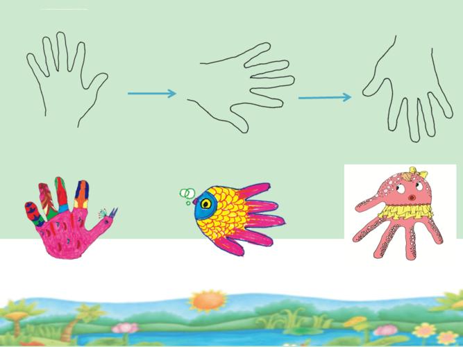 手型添画ppt课件