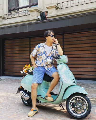 新款薄荷绿 vespa提车两天感受～九宗罪_薄荷绿_提车