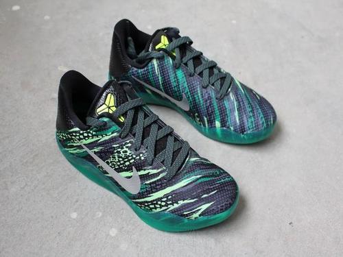 nike kobe gs zk11 科比 绿曼巴青蛇女子篮球鞋 822945-003