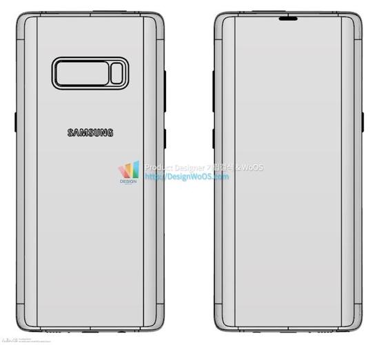 大号双摄s8 三星note8基本就长这样了