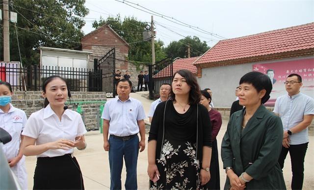 淄川区调研基层(农村)卫生健康工作开展情况,区委副书记,代理区长周婷