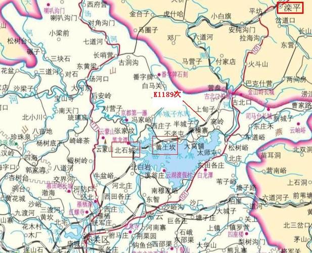 k1189路过密云水库吗?