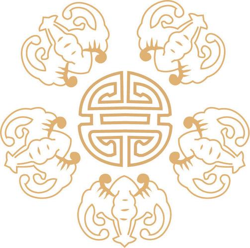 吉祥蝙蝠图案
