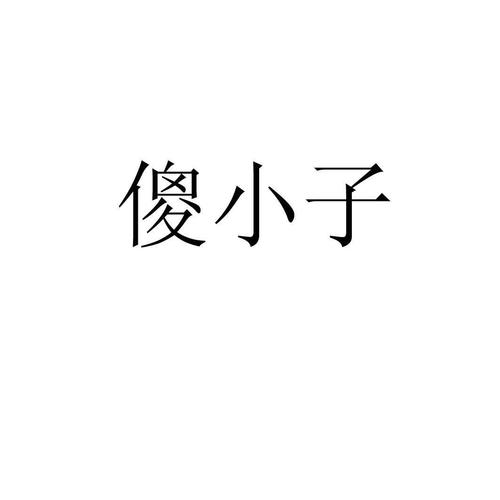 傻小子