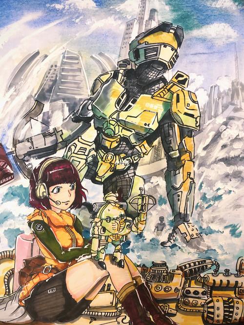 科幻画 未来_科幻画_文化_绘画