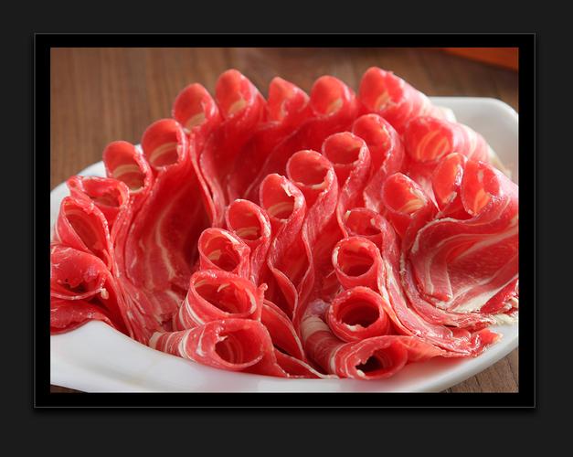 额尔敦内蒙古锡林郭勒雪花牛肉卷500gx3袋券后119元包邮