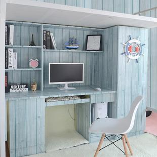 宿舍贴纸学生寝室地中海风情大学桌面男女生衣柜墙纸自粘欧美墙贴