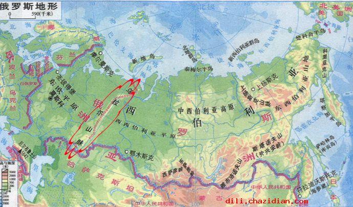 学习基础 >乌拉尔山脉的五个地段介绍    5,南乌拉山,延伸至乌拉河