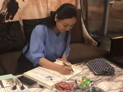 刘珂矣赠送签名专辑上图为刘珂矣,百慕三石两位作者赠送给"锦州文化"