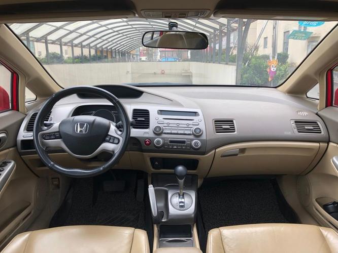 【衢州】2009年9月 本田 思域 2009款 1.8l 豪华版 红色 手自一体