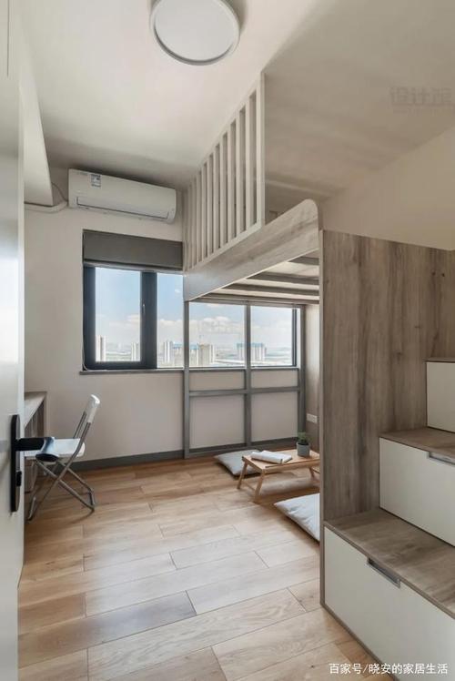 2,小于10平米的卧室设计案例榻榻米床是一种可以根据空间现场定制的