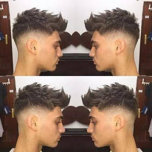 碾压型男圈的飞机头,毛都竖起来了!