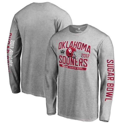 oklahoma sooners fanatics branded 2017 sugar bowl